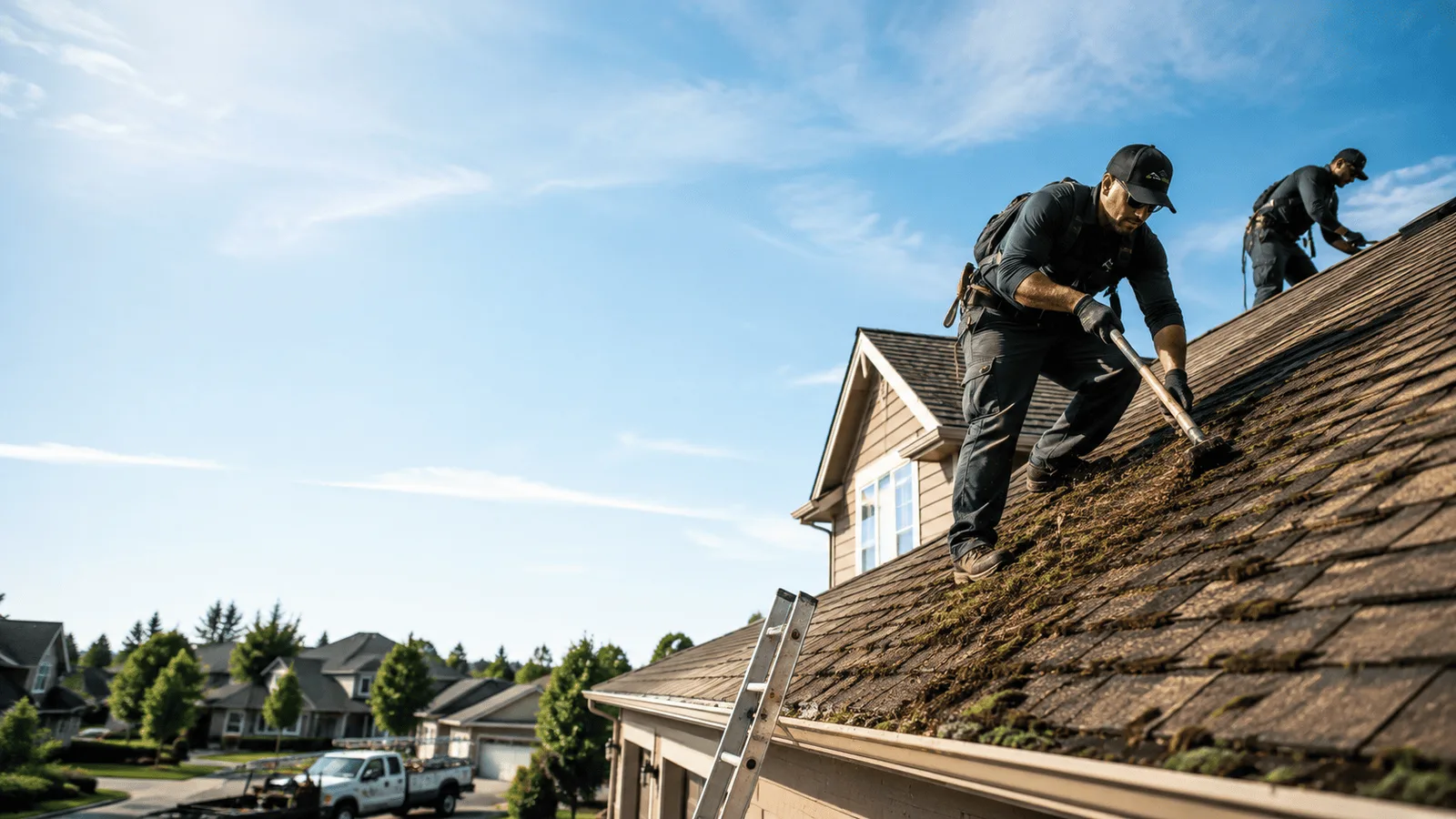 Roof Moss Removal in Damascus, GA near me